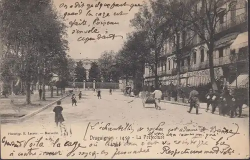 CPA Draguignan La Préfecture, circulé 1903