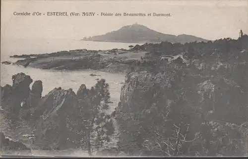 CPA Agay Pointe des Beaumettes et Darmont, non circulé