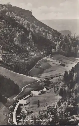 AK Bad Kudowa Rabenkoppe, gelaufen 1935