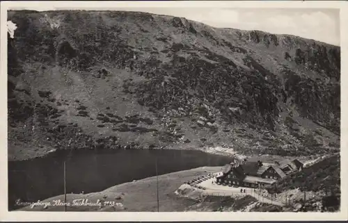 AK Riesengebirge Kleine Teichbaude, gelaufen 1942