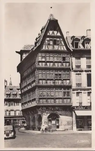 CPA Strasbourg Maison Kammerzell, circulé 1952