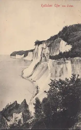 AK Kollicker Ufer von Osten, gelaufen 1910