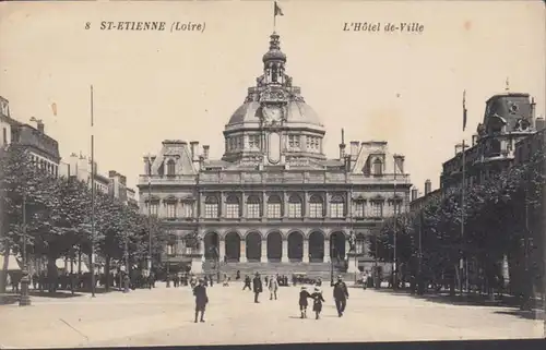 CPA Saint-Etienne L'Hotel de Ville, non circulé