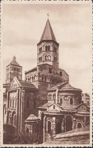 CPA Clermont-Ferrand Notre Dame du Port L'Abside, non circulé