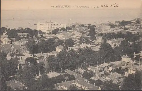 CPA Arcachon Vue générale, non circulaire