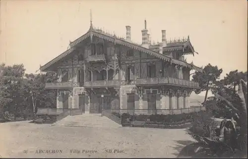 CPA Arcachon Villa Péreire, non circulé