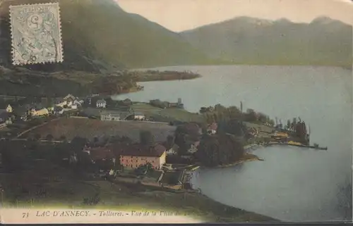 CPA Talloires Vue de la Villa du Toron, circulé 1906