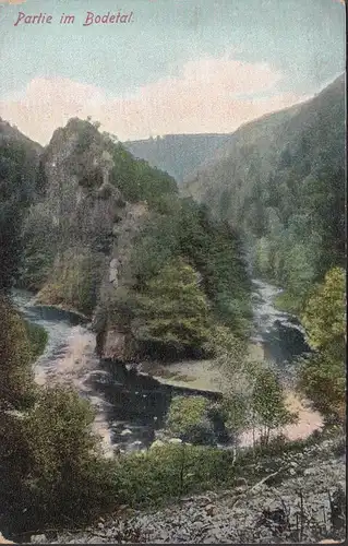 AK Partie im Bodetal, ungelaufen