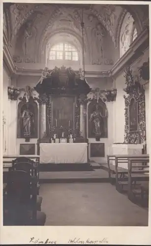 AK Lämberg Lemberk Altar der Schlosskapelle, ungelaufen