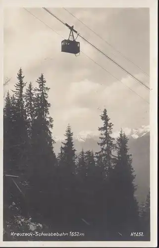 AK Garmisch Kreuzeck-Schwebebahn, ungelaufen