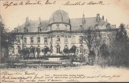 CPA Toul Hôtel de Ville, circulé 1904