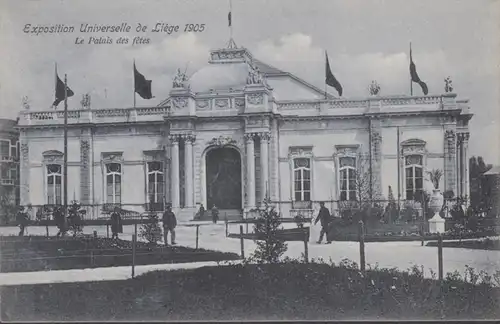 CPA Exposition universelle de Liège Le Palais des fêtes, circulé 1905