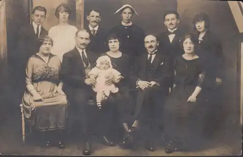 CPA Portrait de Famille, non circulé