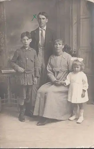 CPA Portrait de Famille, non circulé