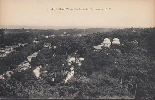 CPA Arcachon Vue Prise du Belvedere, non circulé