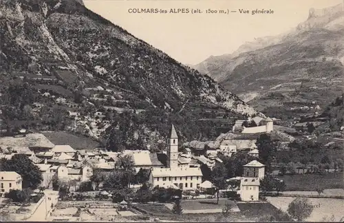 CPA Colmars-les-Alpes Vue générale, non circulé