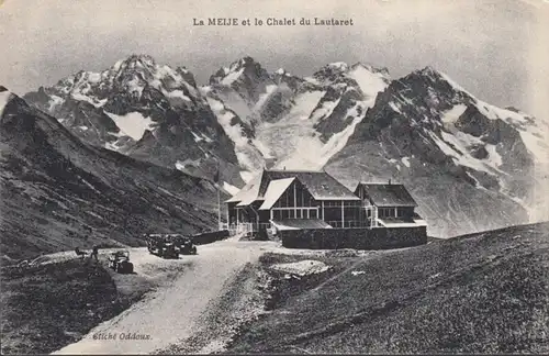 CPA La Meije et le Chalet du Lautaret, non circulé