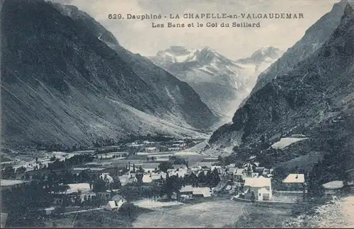 CPA La Chapelle-en-Valgaudémar Les Bans et le Col du Seilard, non circulaire