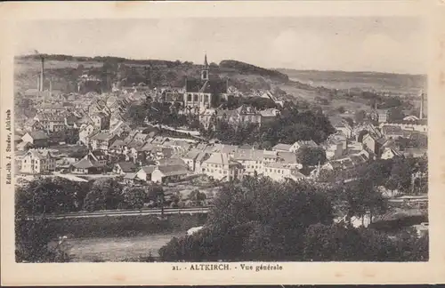 CPA Altkirch Vue générale, non circulaire