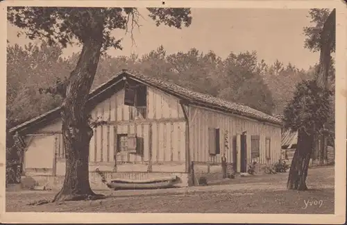 CPA Les Landes de Gascogne Type de maison landaise, non circulé