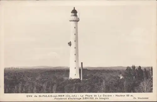 CPA Saint-Palais-sur-Mer Le Phare de La Coubre, non circulaire