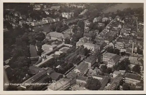 AK Bad Kissingen Fliegeraufnahme, gelaufen 1936