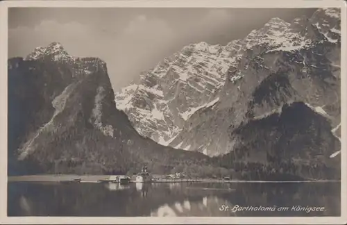 AK St. Bartholomä am Königssee, ungelaufen