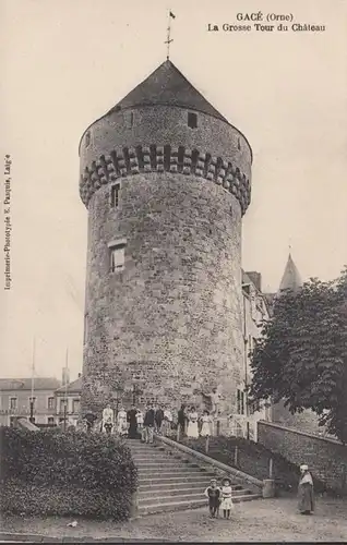 CPA Gacé La Grosse Tour du Château, non circulé