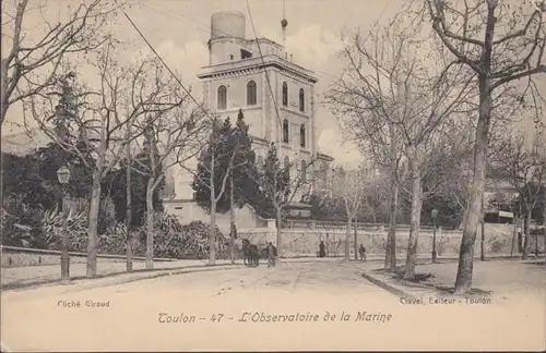 CPA Toulon L'Observatoire de la Marine, non circulé