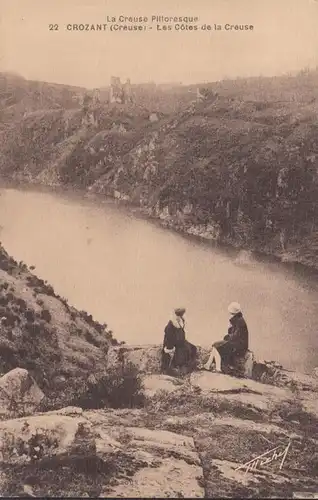 CPA Crozant Les Côtes de la Creuse, non circulé