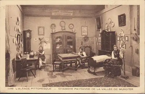 CPA Chambre Paysanne de la Vallée de Munster, circulé 1935