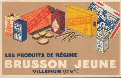 CPA Villemur-sur-Tarn Les Produits de Régime Brusson Jeune, non circulaire