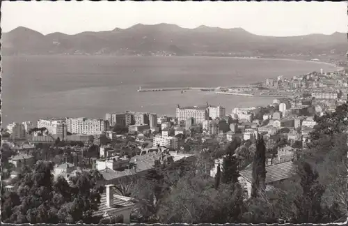 CPA Cannes Vue générale, circulé 1959