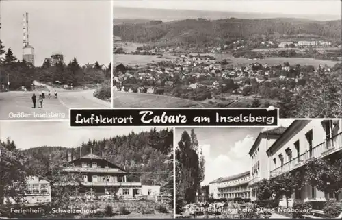 AK Luftkurort Tabarz am Inselsberg, gelaufen 1979