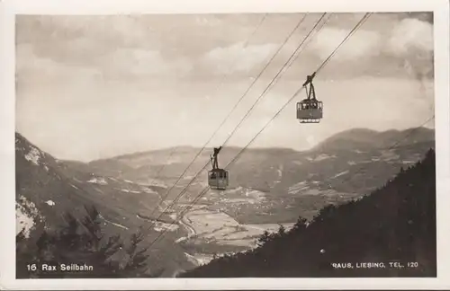 AK Rax Seilbahn, ungelaufen