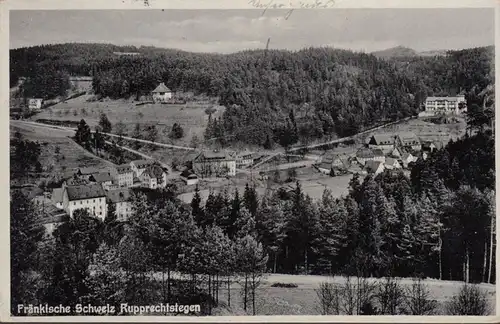 Rupprechtstegen Totalansicht, gelaufen 1934