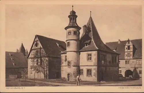Rothemburg Hegenreiterhaus, inachevé