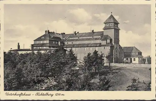 AK Oberwiesenthal Unterkunftshaus, ungelaufen