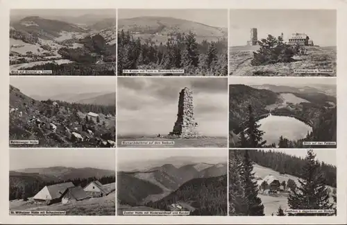 AK Feldberg Mehrbild, ungelaufen