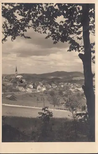 AK Waldkirchen bei Wald Stadtansicht, gelaufen