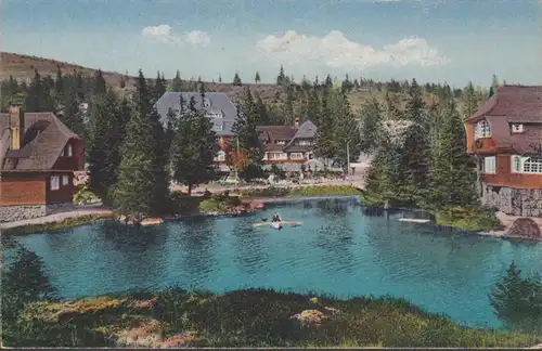 AK Feldberg Hotel Kurhaus Hebelhof, ungelaufen