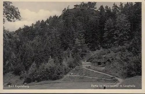 AK Elgersdorf Partie dans la vallée de Körnbach avec Leeshalle, inachevé
