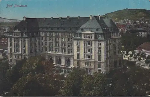 AK Bad Nauheim Grand Hotel, inachevé
