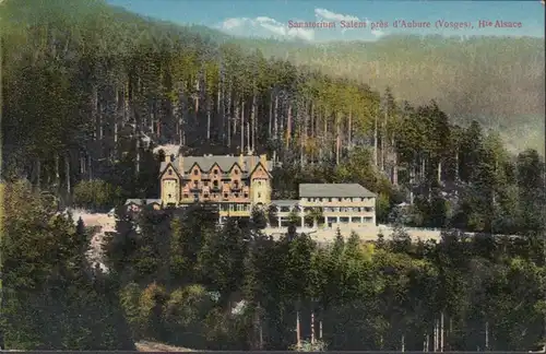 CPA Aubure Sanatorium Salem, circulé 1923