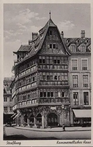 CPA Strassburg Kammerzellsches Haus, non circulé