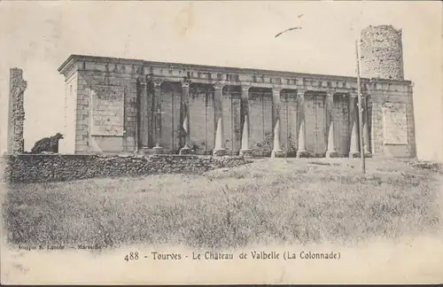 CPA Tourves Le Château de Valbelle, circulé 1904