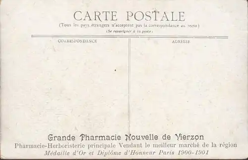 CPA Chambery La Prefecture -Grande Pharmacie Nouvelle de Vierzon, non circulaire