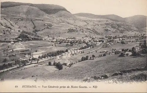 CPA Bussang Vue Générale prise de Notre Goutte, non circulé