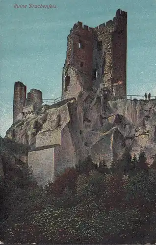 AK Königswinter Ruine Drachenfels, ungelaufen