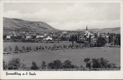 AK Hammelburg Stadtansicht, gelaufen 1939